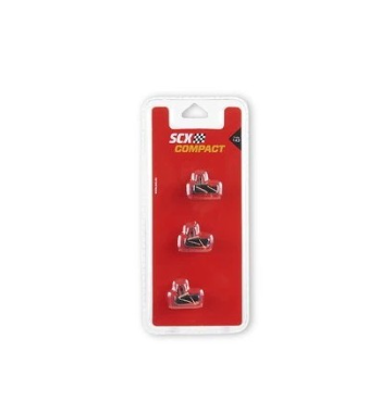 Scalextric Compact guía con trecillas x3 para slot