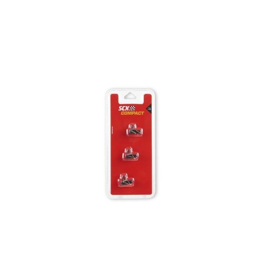 Scalextric Compact guía con trecillas x3 para slot Scalextric Compact guía con trecillas x3 para slot