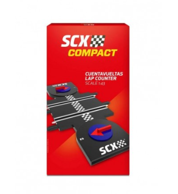 Scalextric Compact Pista cuenta vueltas para slot