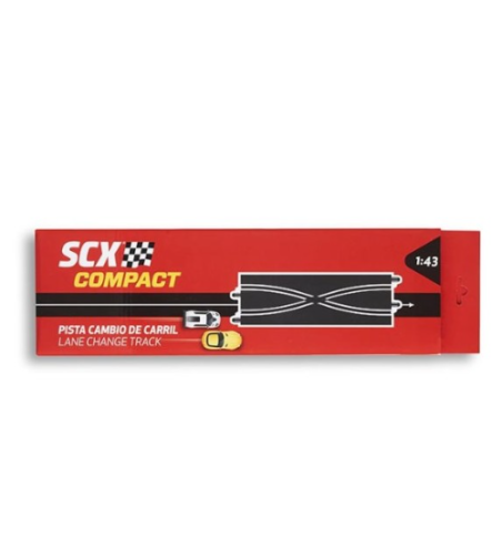 Scalextric Compact Pista cambio carril x2 para slot