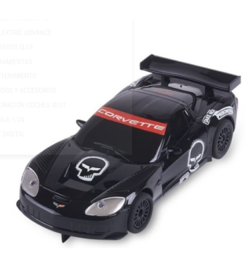 Coche Scalextric Compact Corvette C6R - Black para slot
