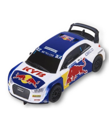Coche Scalextric Compact Audi S1 RX - KYB para slot