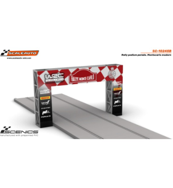 Slot Scaleauto SC-10245B Podio Rally Montecarlo Moderno para slot - Slot Maxi al mejor precio