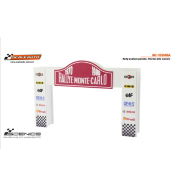 Slot Scaleauto SC-10245A Podio Rally Montecarlo Clásico para slot - Slot Maxi al mejor precio