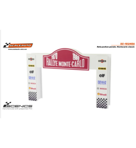 Slot Scaleauto SC-10245A Podio Rally Montecarlo Clásico para slot - Slot Maxi al mejor precio
