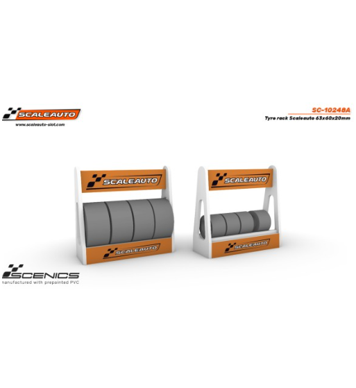 Slot Scaleauto SC-10248A Carrito de neumáticos Scaleauto 63x60x20mm para slot - Slot Maxi al mejor precio Slot Scaleauto SC-10248A Carrito de neumáticos Scaleauto 63x60x20mm para slot - Slot Maxi al mejor precio