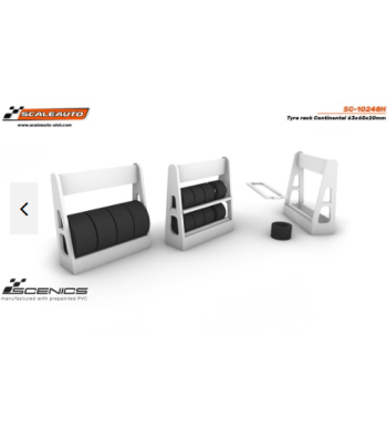 Slot Scaleauto SC-10248B Carrito de neumáticos Michelin 63x60x20mm para slot - Slot Maxi al mejor precio