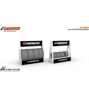 Slot Scaleauto SC-10248J Carrito de neumáticos Hankook 63x60x20mm para slot - Slot Maxi al mejor precio