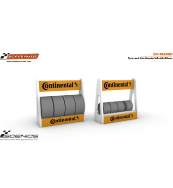 Slot Scaleauto SC-10248H Carrito de neumáticos Continental 63x60x20mm para slot - Slot Maxi al mejor precio