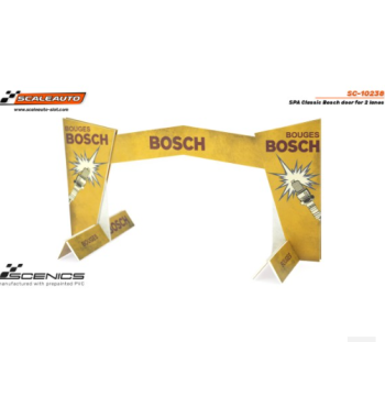 Slot Scaleauto SC-10238 SPA Classic Bosch portal para 2 carriles para slot - Slot Maxi al mejor precio