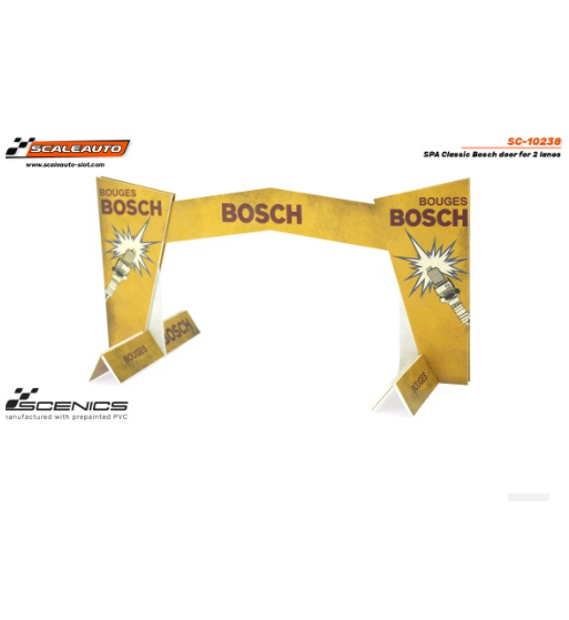 Slot Scaleauto SC-10238 SPA Classic Bosch portal para 2 carriles para slot - Slot Maxi al mejor precio