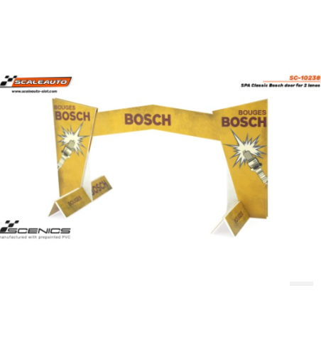 Slot Scaleauto SC-10238 SPA Classic Bosch portal para 2 carriles para slot - Slot Maxi al mejor precio