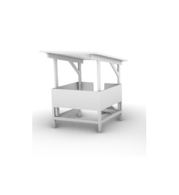 Slot Scaleauto SC-10241 Caseta de comisiario cubierta para slot - Slot Maxi al mejor precio