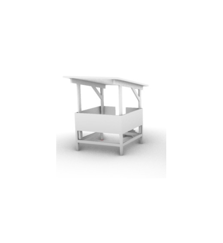 Slot Scaleauto SC-10241 Caseta de comisiario cubierta para slot - Slot Maxi al mejor precio