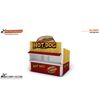 Slot Scaleauto SC-10247 Stand de venta Hotdog para slot - Slot Maxi al mejor precio