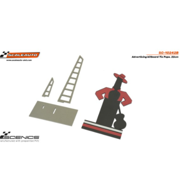 Slot Scaleauto SC-10242B Panel publicitario Tio Pepe 22cm para slot - Slot Maxi al mejor precio