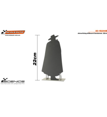 Slot Scaleauto SC-10244B Panel publicitario Sandeman 22cm para slot - Slot Maxi al mejor precio