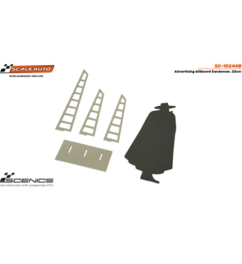 Slot Scaleauto SC-10244B Panel publicitario Sandeman 22cm para slot - Slot Maxi al mejor precio