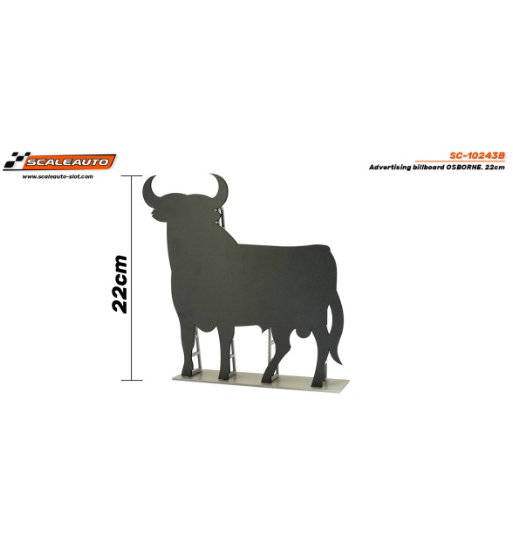 Slot Scaleauto SC-10243B Panel publicitario Osborne 22cm para slot - Slot Maxi al mejor precio
