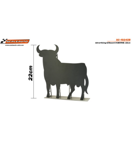 Slot Scaleauto SC-10243B Panel publicitario Osborne 22cm para slot - Slot Maxi al mejor precio