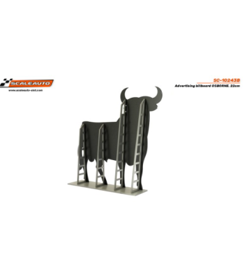 Slot Scaleauto SC-10243B Panel publicitario Osborne 22cm para slot - Slot Maxi al mejor precio