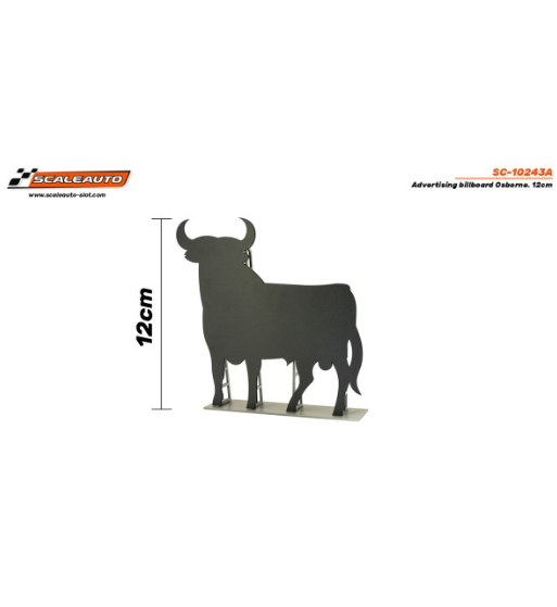 Slot Scaleauto SC-10243A Panel publicitario Osborne 12cm para slot - Slot Maxi al mejor precio