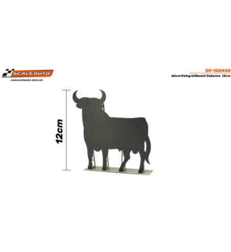 Slot Scaleauto SC-10243A Panel publicitario Osborne 12cm para slot - Slot Maxi al mejor precio