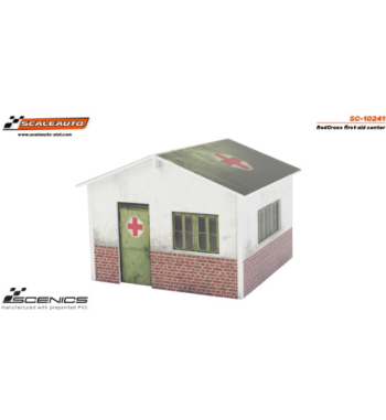 Slot Scaleauto SC-10241 Caseta de primeros auxilios en circuito para slot - Slot Maxi al mejor precio