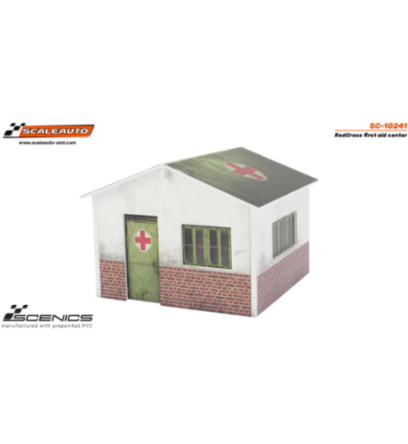 Slot Scaleauto SC-10241 Caseta de primeros auxilios en circuito para slot - Slot Maxi al mejor precio