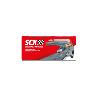 Scalextric U10537X100 Curva peraltada para slot - Slot Maxi al mejor precio