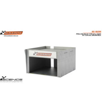 Slot Scaleauto SC-10210 Pitbox 20x20x15 para slot - Slot Maxi al mejor precio