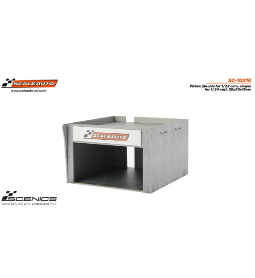 Slot Scaleauto SC-10210 Pitbox 20x20x15 para slot - Slot Maxi al mejor precio Slot Scaleauto SC-10210 Pitbox 20x20x15 para slot - Slot Maxi al mejor precio