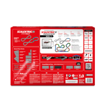 Circuito completo Scalextric Open Rally Set para slot - Slot Maxi al mejor precio