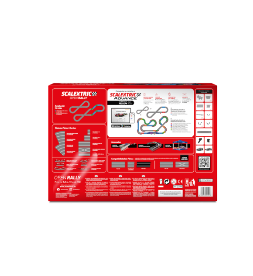 Circuito completo Scalextric Open Rally Set para slot - Slot Maxi al mejor precio Circuito completo Scalextric Open Rally Set para slot - Slot Maxi al mejor precio