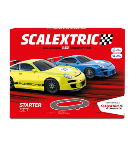 Circuito completo Scalextric Starter Set para slot - Slot Maxi al mejor precio