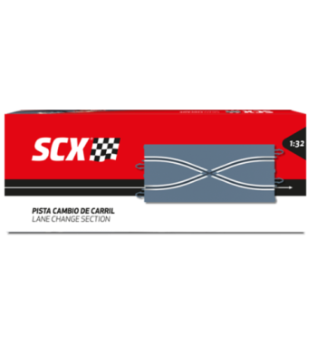Scalextric U10475X200 Pista cambio carril analógica (x2) para slot - Slot Maxi al mejor precio