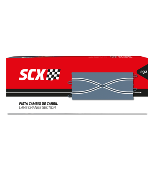 Scalextric U10475X200 Pista cambio carril analógica (x2) para slot - Slot Maxi al mejor precio Scalextric U10475X200 Pista cambio carril analógica (x2) para slot - Slot Maxi al mejor precio