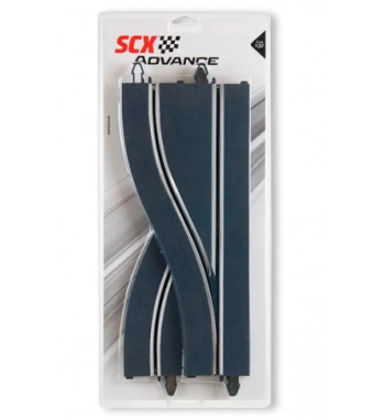 Scalextric E10403X200 Set pistas desvío izquierda y derecha para slot - Slot Maxi al mejor precio