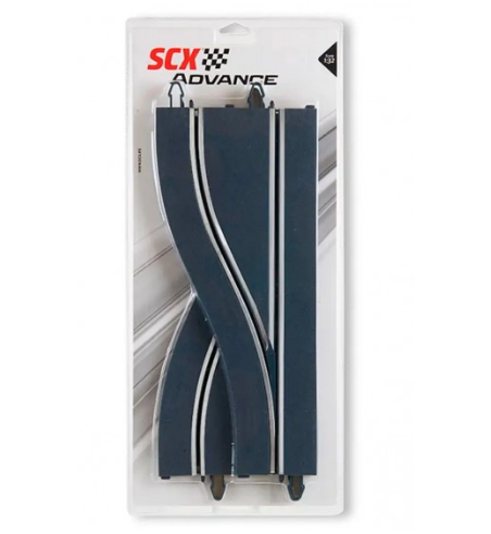 Scalextric E10403X200 Set pistas desvío izquierda y derecha para slot - Slot Maxi al mejor precio