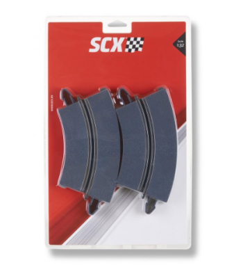 Scalextric U10400X200 Pista curva 1 carril exterior pista interior (4) para slot - Slot Maxi al mejor precio