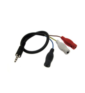 Adaptador DS-0091 bananas a Ninco/Superslot jack 3.5mm - Slot Maxi