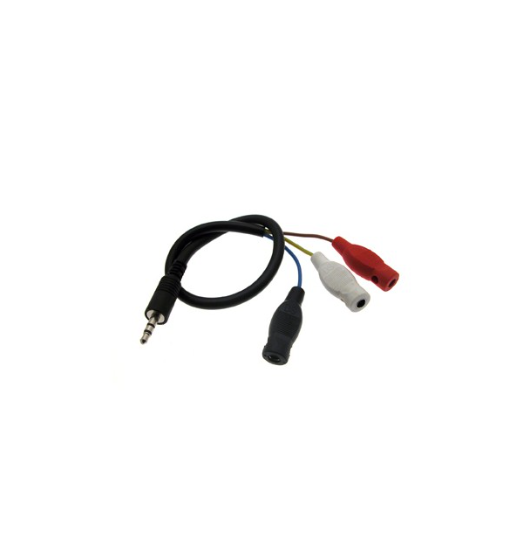 Adaptador DS-0091 bananas a Ninco/Superslot jack 3.5mm - Slot Maxi