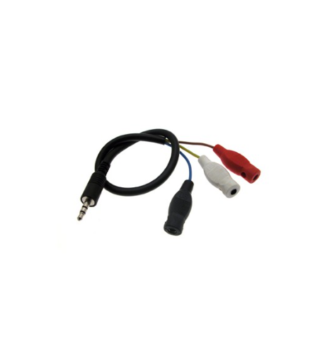 Adaptador DS-0091 bananas a Ninco/Superslot jack 3.5mm - Slot Maxi