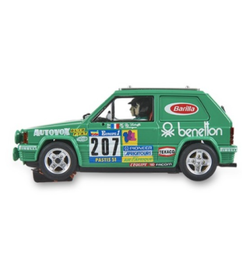 ADV-PANDA-DAKAR, fiat panda rally slot, coche Dakar scalextric advance, slot digital 1:32