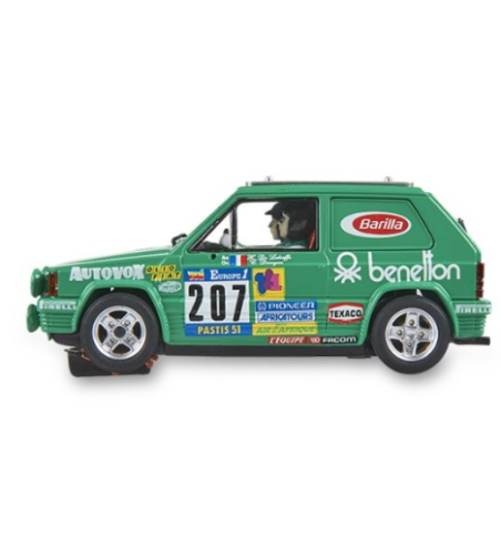 ADV-PANDA-DAKAR, fiat panda rally slot, coche Dakar scalextric advance, slot digital 1:32