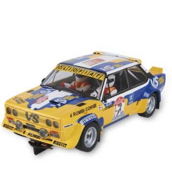 ADV-ABARTH-ALEN, coche Abarth 131 slot, scalextric advance Alen, rally histórico digital
