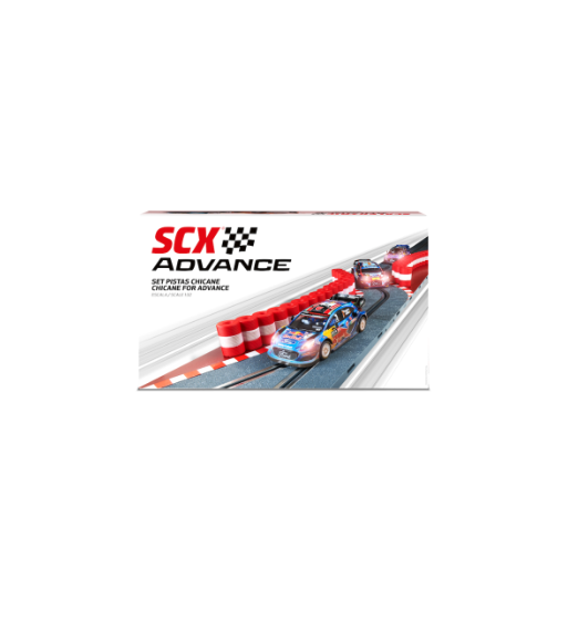 ADV-CHICANE-SET, pistas chicane scalextric advance, set técnica slot racing, circuitos slot 1:32 ADV-CHICANE-SET, pistas chicane scalextric advance, set técnica slot racing, circuitos slot 1:32