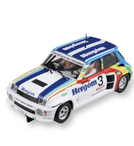 ADV-R5-PURAS, renault 5 puras slot advance, coche rally scalextric digital, slot histórico 1:32