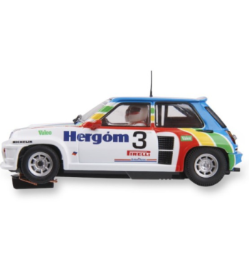 ADV-R5-PURAS, renault 5 puras slot advance, coche rally scalextric digital, slot histórico 1:32