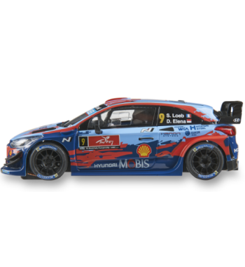ADV-I20-LOEB, coche slot Hyundai Loeb Advance, rally Türkiye Scalextric, WRC digital 1:32